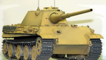 Танк Пантера Ausf F с башней Schmalturm
