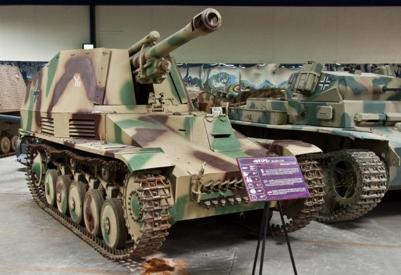 САУ Wespe (Оса). Mus&eacute;e des Blind&eacute;s