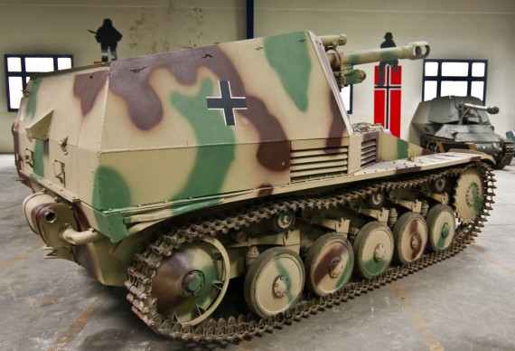 САУ Wespe (Оса). Mus&eacute;e des Blind&eacute;s