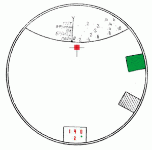 Рис. 3. Появилась цель. Рис. 3. Появилась цель.
